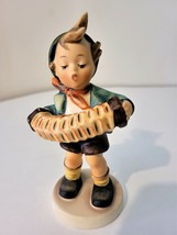 Vintage HUMMEL GOEBEL Figurine #185 &quot;Accordion Boy&quot; TMK 6  5 1/2&quot; Tall 1980 - £17.24 GBP