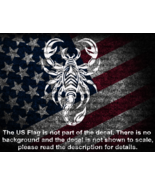 Tribal Scorpion Design # 3  Vinyl Decal US Sold US Seller - $126.41 MXN+