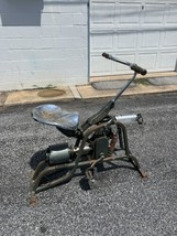 Vintage EXERCYCLE Automatic Exercise Bike WORKS steampunk industrial Art... - $199.99