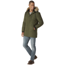 Nuvano Men's Big/Tall Hooded Puffer Jacket Olive 2XL #NO8HX-P3 - $746.05 MXN