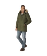 Nuvano Men&#39;s Big/Tall Hooded Puffer Jacket Olive 2XL #NO8HX-P3 - $54.69 CAD
