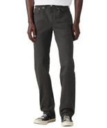 Levi&#39;s Mens Jeans Gray 514 5-Pocket Stretch Straight Leg Regular Fit Hea... - $95.03 CAD