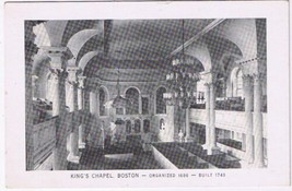 Postcard King&#39;s Chapel Paul Revere Boston Massachusetts - £4.05 GBP