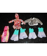 Doll Barbie Lot of Assorted Clothing for Curvy Doll - $280.60 MXN