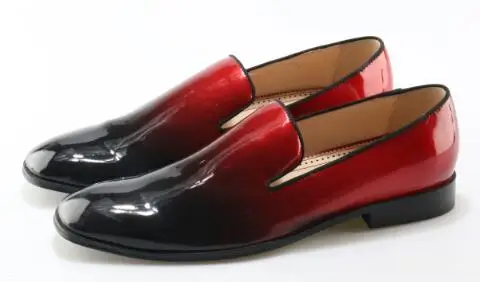 Mixed Color Patent Leather Creepers Flats Good Quality Men Shoes Hot Sale Zapato - £99.08 GBP