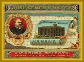 Decoration Poster.Room Interior art design.Gener Cuban cigar label.7497 - $16.20+