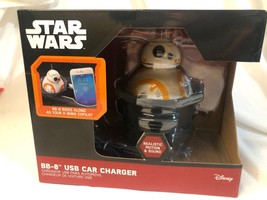 Disney Star Wars BB-8 USB Car Charger W/2 USB Charging Ports ‘ThinkGeek: NEW! - £19.87 GBP