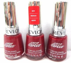 Revlon Top Speed Nail Enamel *Choose Your Color 4 Pack Or 3 Pack* - $9.99+