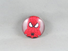 Spider-Man Pin - Big Head Child Graphic - Celluloid Pin - £11.79 GBP