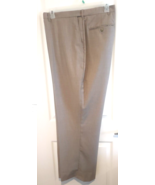 NEW Haggar Men Comfort Luxe CAMEL Classic Fit Pleat Pant 50W x 32L Slacks - €43,11 EUR