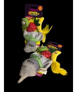 2 x Mad Cat Crazy for Catnip Sassy Smoothie Doorknob Kitty Pet Toy Silve... - $15.42 CAD