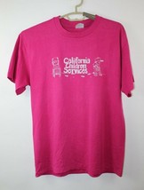 Vintage Adult Large California Children Services Pink Single Stitch T Shirt - $20.39