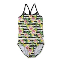 Joe Boxer girls swim suit 2 Piece Bikini  Flowers UPF 40 Sizes 10-12 or 7-8 NWT - £9.32 GBP