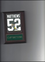 Clay Matthews Jersey Plaque Green Bay Packers Football Nfl - £3.93 GBP