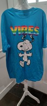 Peanuts Snoopy Vibes T-Shirt Size 2XL Unisex - £11.77 GBP