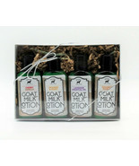 Bates Family Farm Gift Set  Goat Milk Natural Hand &amp; Body Lotions 4 Bott... - $18.80