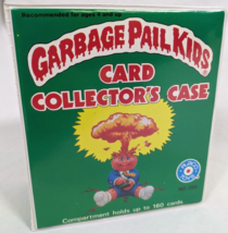 Original 1986 Garbage Pail Kids Card Collector&#39;s Case Box Holds 160 Card... - £27.18 GBP