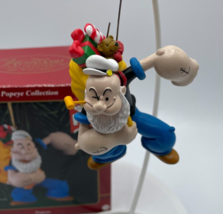 Popeye Christmas Ornament Heirloom Collection Carlton Cards 1998 Vintage - £5.97 GBP