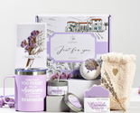 Mother&#39;s Day Gifts for Mom Her Wife, Personalized Lavender Spa Gift Bask... - $32.36