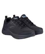 Skechers Men&#39;S Arch Comfort Trainers, Cushioned Shoes Sneakers BLACK SIZ... - £36.03 GBP