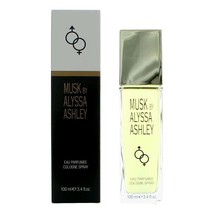 Musk by Alyssa Ashley, 3.4 oz Eau Parfumee Cologne Spray for Women - £36.91 GBP