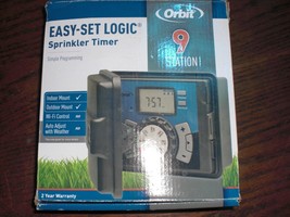 Orbit 9-Station Easy-Set Logic Indoor/Outdoor Sprinkler Irrigation Timer... - £38.93 GBP