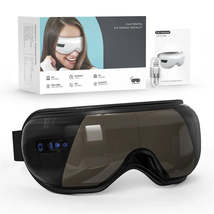 Heated Eye Massager Smart 3D Airbag Vibration Eye Care Instrument With Bluetooth - $51.99