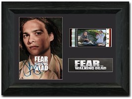 Fear the Walking Dead 35 mm Film Cell Stunning display Signed Nick Clark Frank  - £11.36 GBP