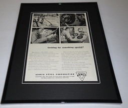 1951 Armco Steel Corporation Framed 11x14 ORIGINAL Vintage Advertisement B - £39.41 GBP