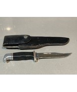Vintage Buck 119 Special Fixed Blade Knife Two Line Inverted Stamp 1967-1972 - $67.63