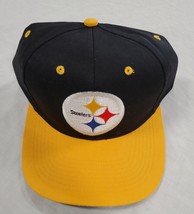 VINTAGE NWT GameDay Pittsburgh Steelers Adjustable Snapback Cap Hat - £47.32 GBP