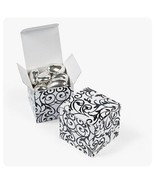24 ct Birthday Favor boxes Wedding Candy Buffet Graduation damask Swirl ... - €3,76 EUR