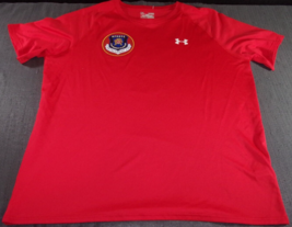 Under Armour Ajrotc At The University Of Maryland Detachment 330 Red T Shirt Xl - £17.28 GBP