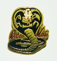 Cobra Kai TV Series Dojo Logo Enamel Metal Pin Karate Kid Movie NEW UNUSED - £7.01 GBP