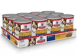 Hill&#39;s Science Diet Wet Dog Food,Chicken &amp; Barley, 13 oz Cans,12 Pack-SH... - £35.40 GBP