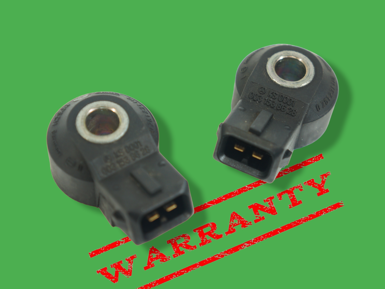 92-2013 mercedes c cl clk cls e g ml s sl slk knocking knock sensor set 2 - $32.87