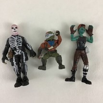 Fortnite Collectible Figure Rust Lord Skull Trooper Epic Games Lot 2018 Jazwares - £11.93 GBP