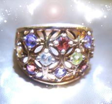 HAUNTED RING HUNDREDS OF THE HIGHEST WEALTH BLESSINGS HIGHEST LIGHT MAGICK image 2