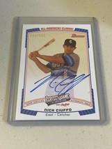 2012 Bowman Perfect Game Nick Ciuffo Rc Auto Rookie Autograph Rays Rare #/235 - £11.03 GBP