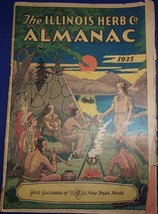 Vintage The Illinois Herb Co. Almanac 1935 - $133.06 MXN