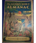 Vintage The Illinois Herb Co. Almanac 1935 - £5.46 GBP