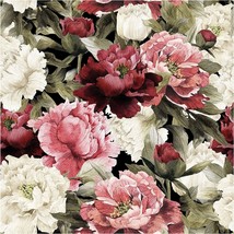 The Unigoos Vintage Floral Peel And Stick Wallpaper Vinyl Removable Watercolor - £29.53 GBP