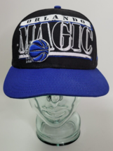 New Era Orlando Magic NBA Hardwood Classic Black Blue Snapback Hat Cap - £11.46 GBP