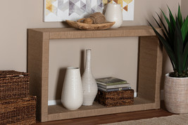 Sebalio Handwoven Jute Console Table - $6,644.93 MXN