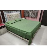 Rastogi Handicrafts Double Bedsheet Queen Size Hand Woven Handloom Bed S... - $26.44
