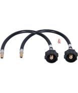 12Inch RV Pigtail Propane Hose QCC1 Connector with Acme Nut and a 1/4&#39;&#39; ... - $28.55