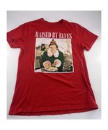 Elf Christmas Shirt Mens Small Red Holiday Pullover Short Sleeve Cotton ... - $127.47 MXN