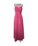 Pink Strapless Maxi Dress Size 8 - £93.89 GBP