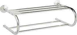 Wall Mount Towel Rack In Chrome From Honey-Can-Do. - £30.43 GBP