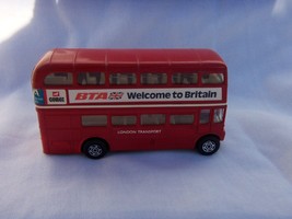 CORGI DIECAST LONDON TRANSPORT ROUTE MASTER BUS   BTA WELCOME TO BRITAIN - $14.80
